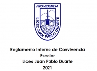 Reglamento interno de convivencia escolar