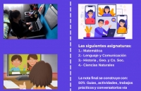 Asignaturas y porcentajes para evaluación final año escolar