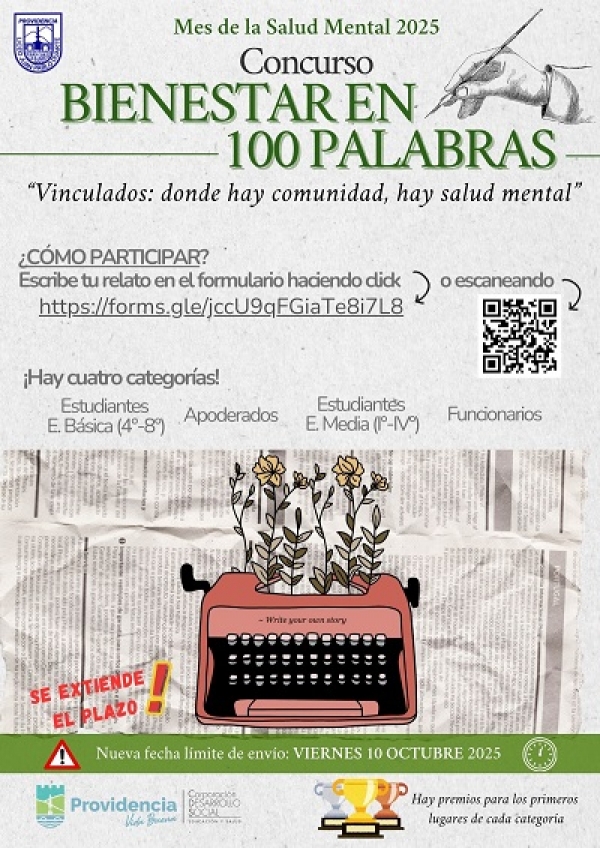 Bienestar en 100 palabras: versión LJPD 2025